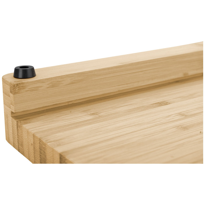 ZWILLING BBQ + planche à découper en bambou avec plateau