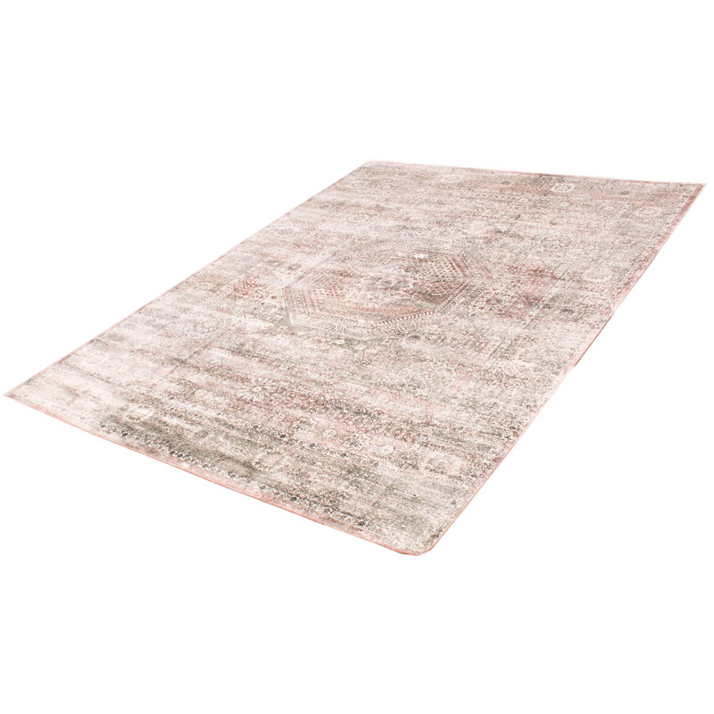 Tapis unique nouvel âge en cuivre 9 pi 9 po x 13 pi 9 po