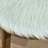 Faux Fur 16" Round Decorative Chair Pad-86741254-102878008