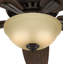 Ventilateur de plafond à profil bas 52 po avec lumière DEL et chaîne de traction Hunter-56420885
