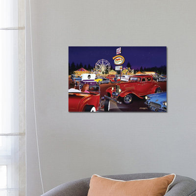 Sammy's Playland by Bruce Kaiser - Wrapped Canvas Print