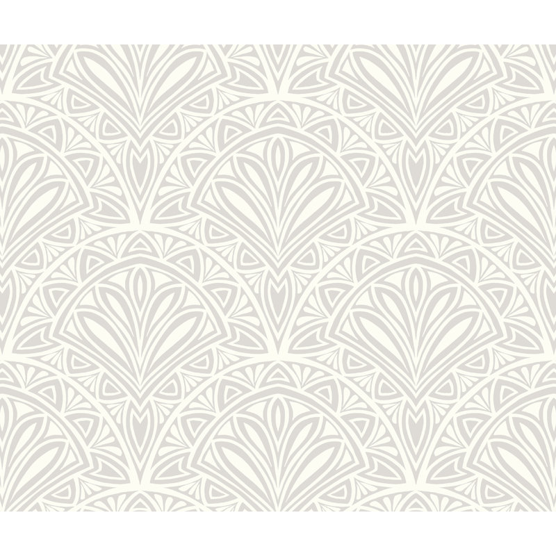 Lersch 10m x 50cm Matte Wallpaper Roll, Grey 