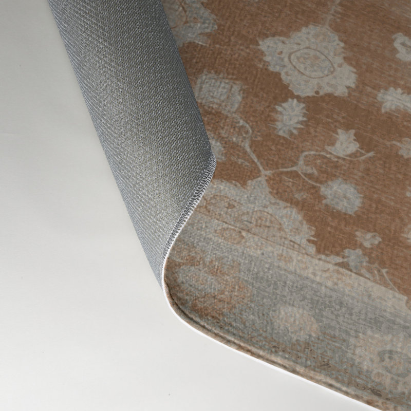 Tapis gris intérieur et extérieur surteint, Rectangulaire 3 pi x 5 pi