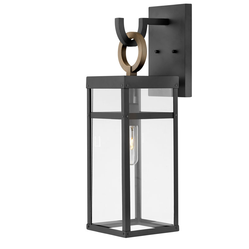 Porter 1 - Light LED Outdoor Wall Lantern, 22" H x 6.5" W x 8.25" D
