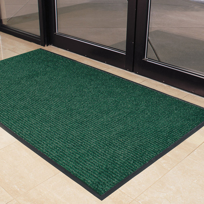 Tapis de porte, Vert, Rectangle 3 pi x 5 pi