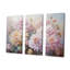 Rose et mauve, ensemble d'art sur toile-107736459-107736461