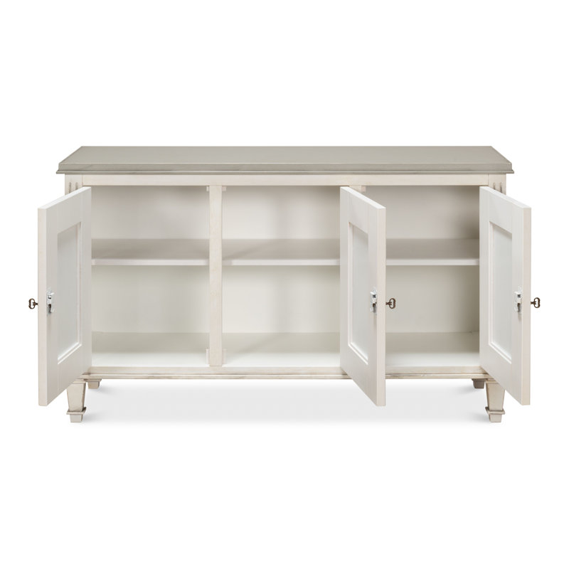 Louis XVI 60'' W Solid Wood Buffet