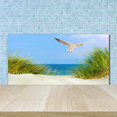 50cm W x 100cm L Glass Peel and Stick Panel