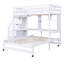 Lit mezzanine simple au-dessus de double avec bureau intégré Thedford par Harriet Bee-1360341385