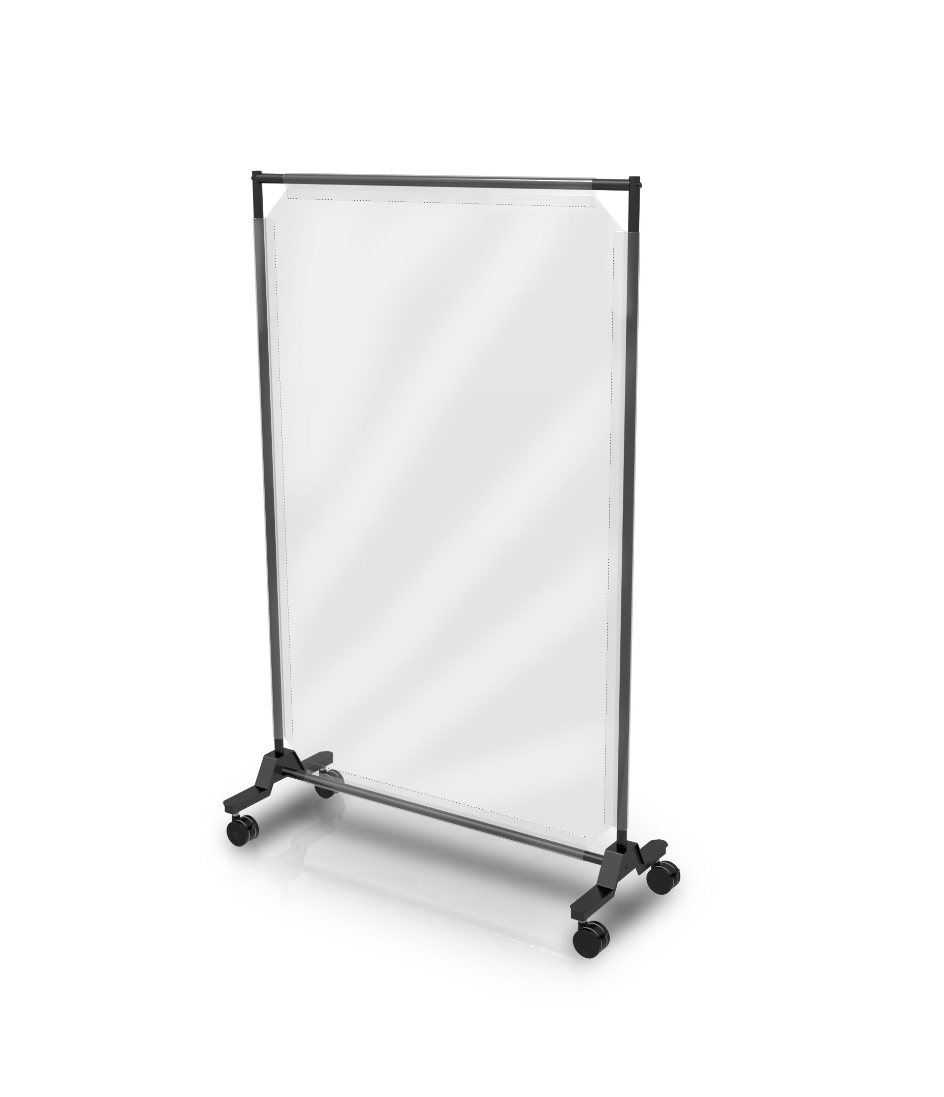 Palmer Hamilton Room Dividers 1 Panel Clear Vinyl Office Partitions