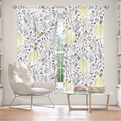 Deiondre Room Darkening Curtain Pair