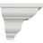 Endurathane Outside Corner Moulding (matches moulding MLD03X03X04QU), 3 1/8"P x 3 1/2"H, Factory Primed