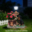 Statue jardinière Rottweiler