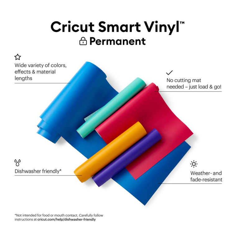 Cricut Joy Permanent Vinyl Classics Bundle Cutting Machine Materials