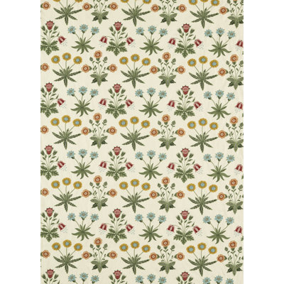 Daisy Embroidery Fabric