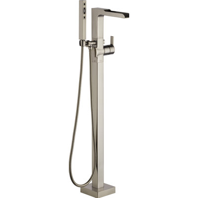 Robinet de baignoire autoportant avec douchette à main Ara®