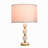 D15X26.5" Table Lamp (Lamp Shade Assembly Required)