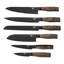 Grunwerg Rockingham Forge 7 Piece Stainless Steel Knife Block Set