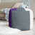 Mauve / gris ardoise / blanc