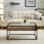 Table basse à cadre avec rangement Barkad-447122918