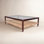 57" Glass Coffee Table