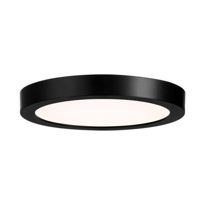 Raed LED Flush Mount in Black