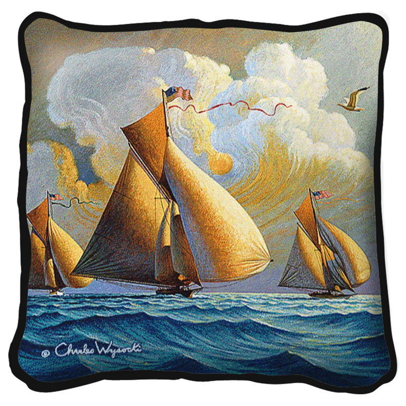 Coussin décoratif en coton The Searam