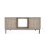 Élégante table basse à tissage Veener