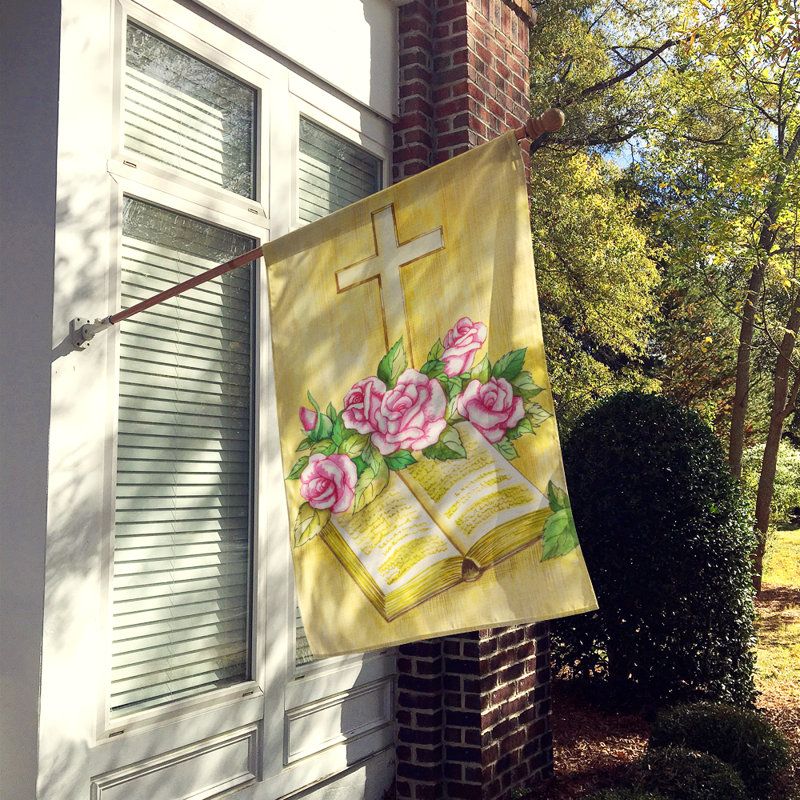 Double Sided Polyester Easter Garden Flag, 28" H x 40" W