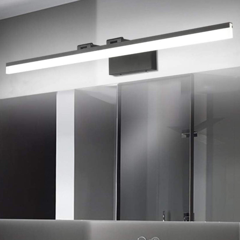 Dimmable Modern LED Bathroom Vanity Light 180°Adjustable Angle, 1560 Lumens, 7.30" H x 39.37" W x 4.30" D