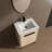 Bathroom Vanity Base With Basin, Storage Cabinet With Doors, Engineered Wood, Bathroom Vanity-945051660