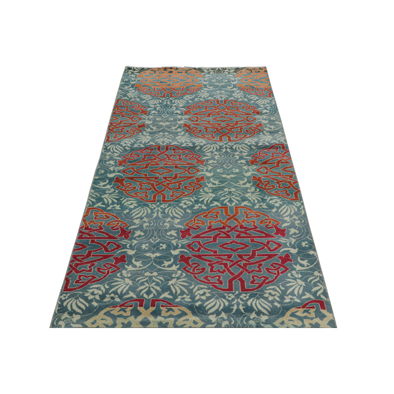 One-of-a-Kind 3'3”x7'3” Hand Knotted Area Rug