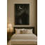 Nocturne Dominion Framed Canvas Wall Art by Kasian Art Studio - Brown Frame-584040111