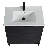 Damontrae 30 " W Freestanding Standard Free Standing 1 Single Vanity Bathroom Vanity With Ceramic Top-1617938129