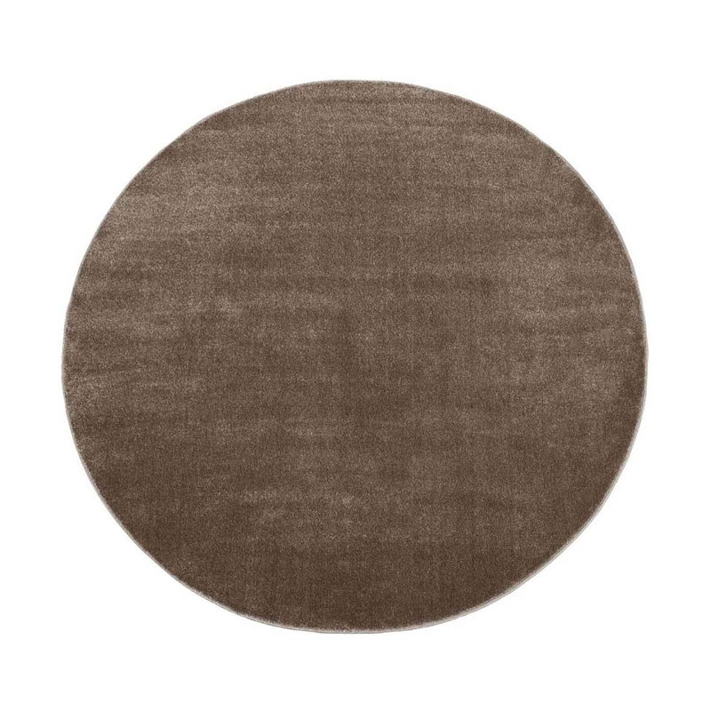 Aaminah Solid Colour Hand Woven Area Rug, Round 150cm