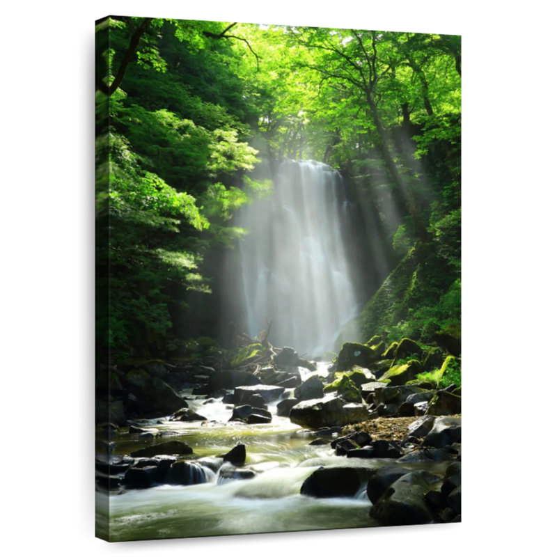 Alvord, cascade ensoleillée Kameda, H 39 po x l 26 po