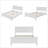 Bed Frame Platform with Headboard-893500053-893500051