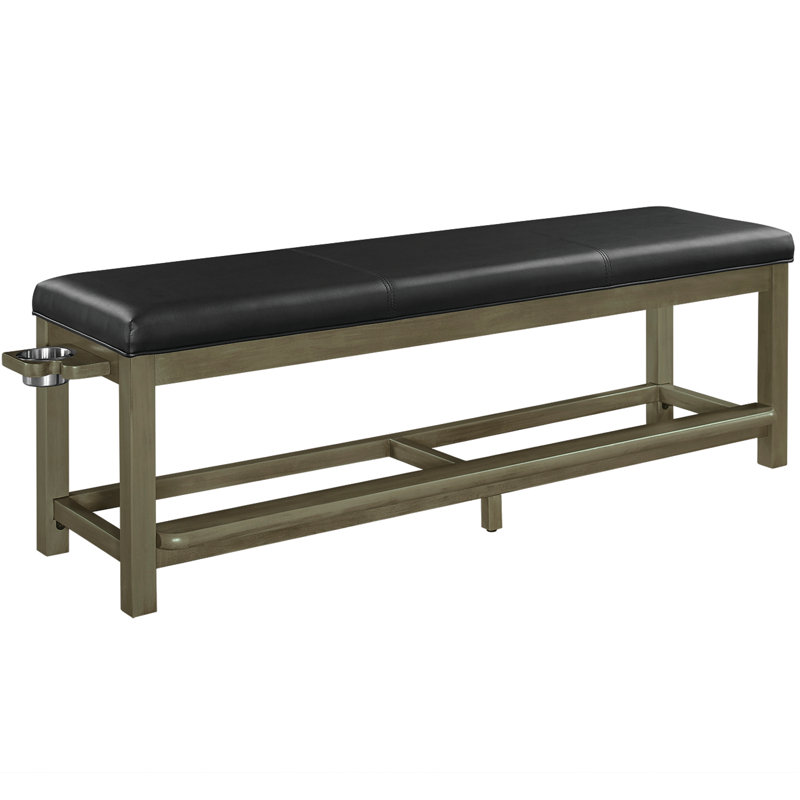 Spectator Storage Bench By RAM Game Room, Slate