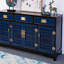 Modern Chinese Entrance Shoe Cabinet 12 Pair Solid Wood Shoe Storage Cabinet-100510876
