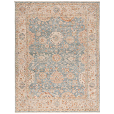 Samarkand 133 Hand Knotted Wool; Cotton Oriental Indoor Use Only Rug