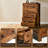 Arlina Farmhouse 5 - Drawer Chest,Rustic Brown-2008637545