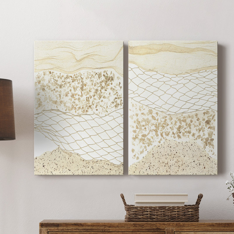 Coast I - toile tendue avec châssis de qualité supérieure - prête à être accrochée