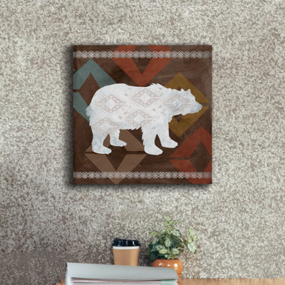 'Bear 2' by Erin Clark Canvas Wall Art