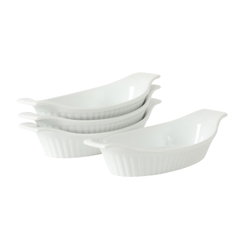Plats à gratin ovales Gibson Home Gracieux