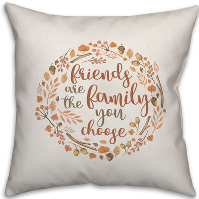  Coussin Friends Friends Family