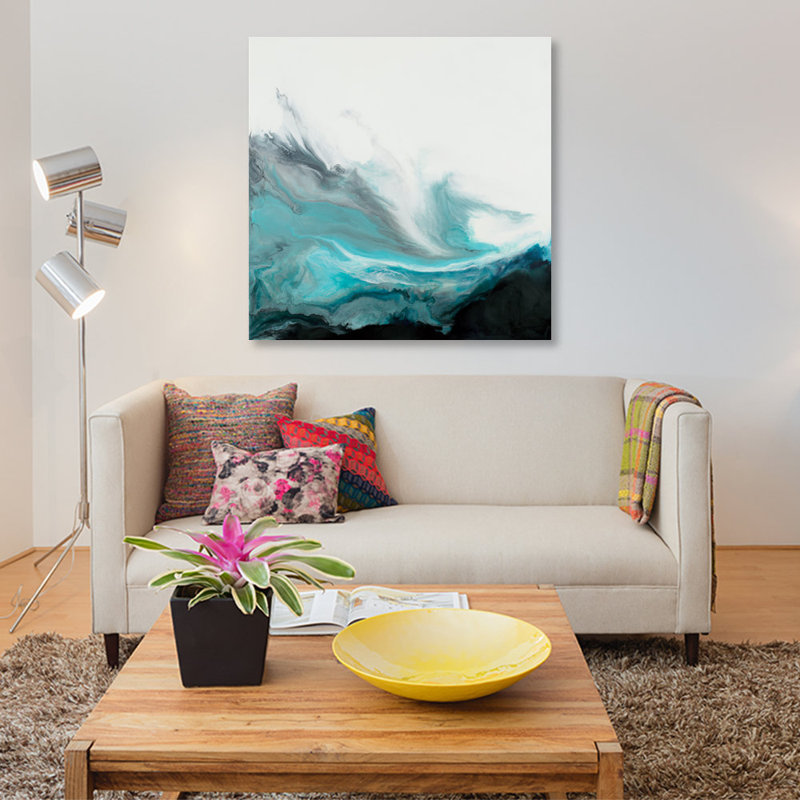 « apmode », reproduction d’impression sur toile, H 48 po x l 48 po x P 1,5 po, Pas de tapis, Toile tendue