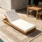 Solid Wood Lounge Chaise-588891234
