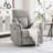 32.7'' Wide Modern and Soft Upholstered Manual Recliner (Set of 2)-594332638
