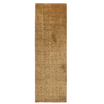 One-of-a-Kind 3' X 9'7" Hand Knotted Area Rug