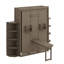 Lit escamotable avec armoire murale cachée-1752236569